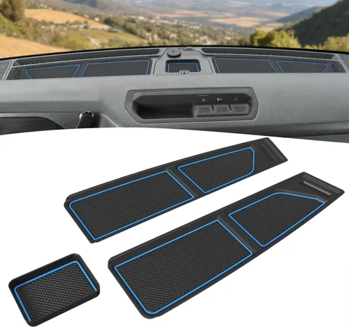 Miniatura 19 de Auovo Bandeja de cubierta de salpicadero compatible con accesorios de Ford Bronco 2021 2022 2023 2024 2025 2026 Bronco 2021 2022 2023 2024 2025 2026