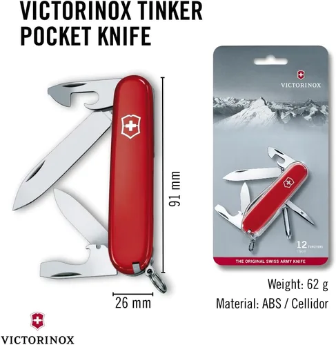 Miniatura 3 de Victorinox Tinker Swiss Army Knife Multipurpose Pocketknife