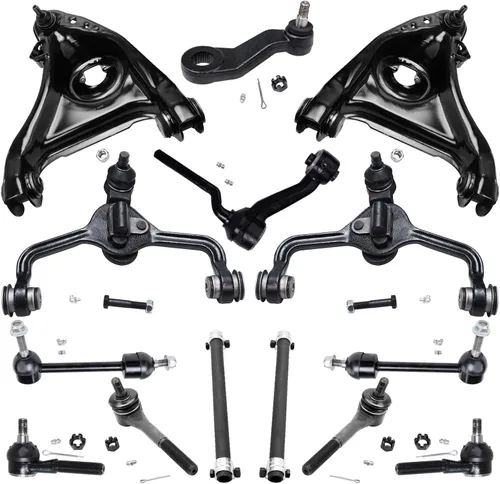 Miniatura 139 de Detroit Axle - Kit de suspensión frontal de 16 piezas para RWD Chrysler 300 Dodge Charger Challenger Magnum 6 brazos de control con rótulas 2