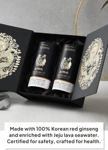 Miniatura 2 de Korean Food Sanglimwon Gold Black Stick, bebida de ginseng coreano, palitos de bebida empaquetados individualmente, caja de regalo premium, 30