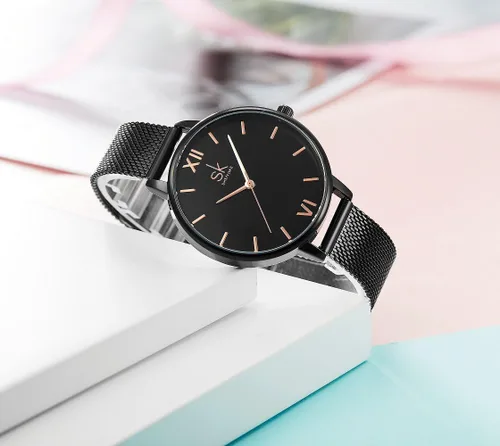 Miniatura 3 de Simplicity - Reloj creativo para mujer, de piel auténtica, elegante, para mujer