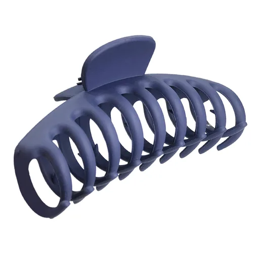 Miniatura 11 de OWIIZI Pinza para el cabello, 4.3 pulgadas, mate, grande, antideslizante, para cola de caballo, pinza de sujeción fuerte, pinzas de plátano