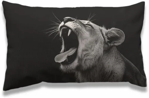 Miniatura 32 de AOYEGO Funda de almohada decorativa 12x20 pulgadas con diseño de aguacate haciendo ejercicio con aro hula hoop, fundas de almohada rectangulares