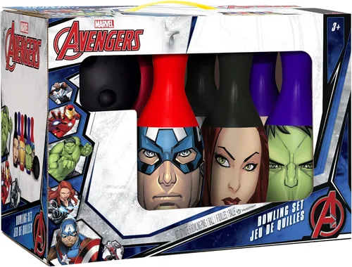 Miniatura 2 de Hedstrom Juego de bolos de plástico, Marvel Avengers, multicolor, 52-40041BX