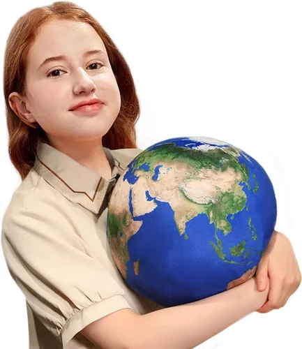 Planeta 3D ultra realista, luna, tierra, el sol, almohadas de juguete de felpa, para niños, adolescentes y adultos, para maestros y padres, juguete