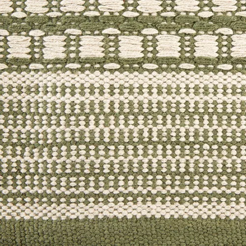 Miniatura 3 de DII Colección Woven Rugs Tejida a mano, 2x3', rayas Dobby de alcachofa