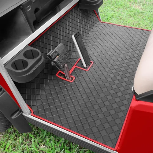 Miniatura 8 de Tapete de revestimiento de suelo para carrito de golf de 0.315 in de grosor, goma de cobertura completa, apto para Club Car DS 1982-2013/Villager