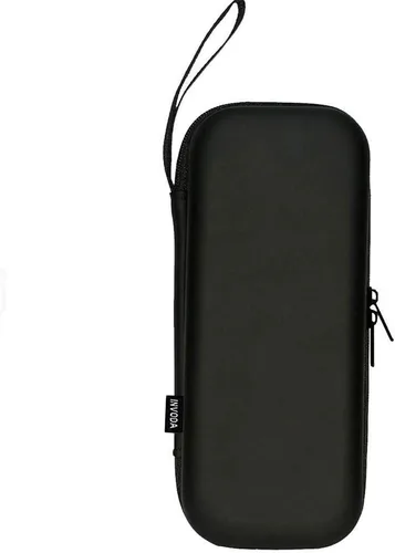 Miniatura 8 de INVODA Estuche rígido para afeitadora de acabado táctil impecable cuerpo recargable para mujer, afeitadora y recortadora de viaje, bolsa protectora