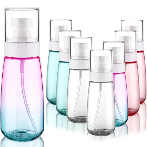 Miniatura 10 de Cosywell Botella de aerosol de niebla fina aprobada por la TSA 3.4 oz 100 ml Paquete de 3 envases de viaje recargables de cosméticos vacíos Botella