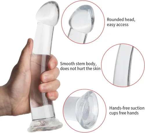 Miniatura 2 de Consolador suave y realista con material y fuerte ventosa para jugar con manos libres, juguetes sexuales para mujeres, juguetes adultos