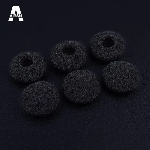 Miniatura 4 de Paquete de 10 almohadillas de repuesto para auriculares de 0.71 pulgadas, auriculares, radio bidireccional Walkie Talkie