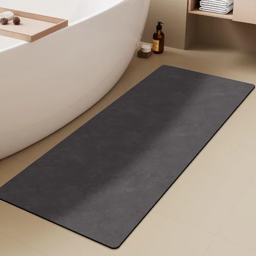 Miniatura 17 de TYUU Tapete de Baño de Halloween, Alfombra de Baño de Halloween Delgada Antideslizante de Secado Rápido Tapete de Baño de Murciélago que Cabe Debajo