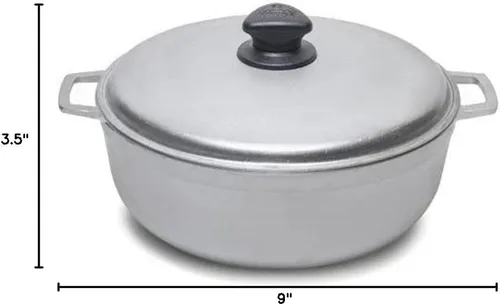 Miniatura 7 de IMUSA USA GAU-80560 - Mini caldero colombiano tradicional (horno holandés) para cocinar y servir, con capacidad para 0.7 qt.