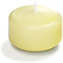 Miniatura 61 de yummi Caja de 18 velas flotantes color rojo rubí de 3 pulgadas