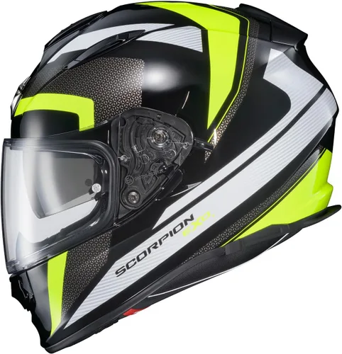 Miniatura 17 de ScorpionEXO Ryzer - Casco integral de motocicleta con visera Pinlock Ready con bolsillos para altavoz integrados, aprobado por DOT ECE