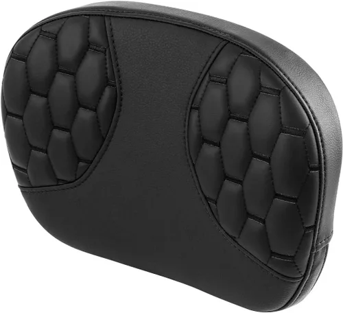 Miniatura 41 de C.C. RIDER Rubicon - Almohadilla desmontable para respaldo de barra de pasajero para Harley Touring Road King Street Glide Electra Glide 1994-2021