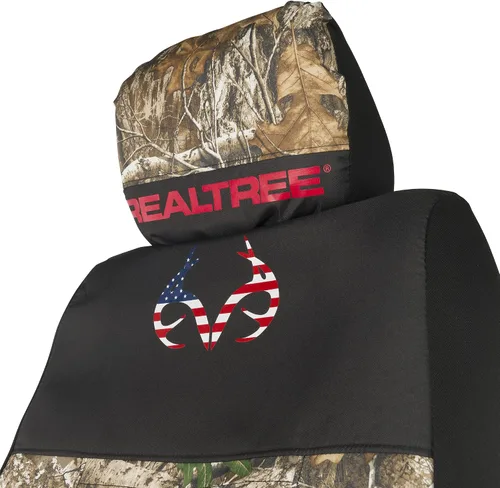 Miniatura 2 de Realtree - Fundas universales para asiento delantero y banco, resistentes al agua y a la suciedad, fundas de asiento camuflaje para automóvil