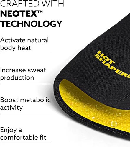 Miniatura 5 de HOT SHAPERS Cami Hot Waist Cincher para mujer, entrenador de compresión y mejora del sudor para adelgazar la cintura y controlar el abdomen