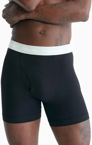 Miniatura 2 de Calvin Klein Calzoncillos tipo bóxer elásticos de algodón para hombre (3 unidades)