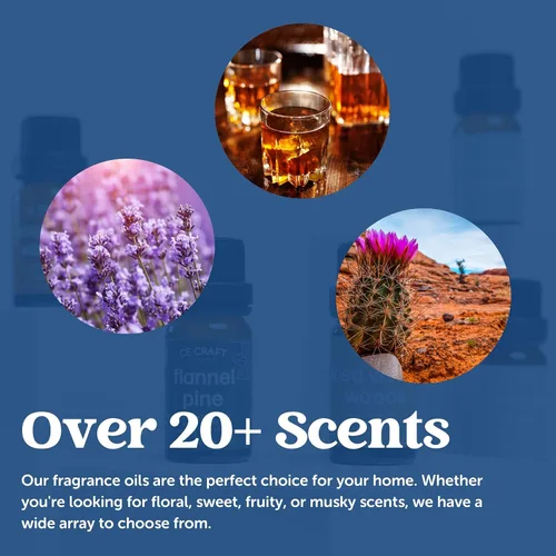 Miniatura 3 de CANDECraftCo - Aceite aromático de alta calidad, aceites difusores, fragancias perfumadas para el hogar, suministros para hacer jabón de velas