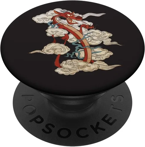 Disney Mushu PopSockets PopGrip: agarre intercambiable para teléfonos y tabletas
