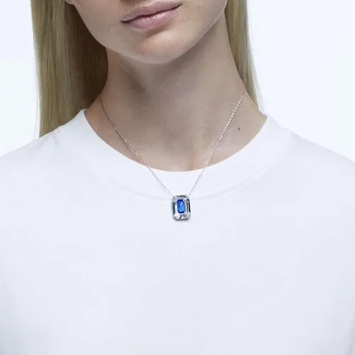 Miniatura 2 de SWAROVSKI 5600625 Colgante Croma Azul Plata, Plata esterlina