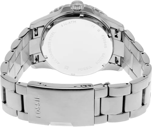Miniatura 3 de Fossil Reloj casual de cuarzo azul para hombre inspirado en buceo