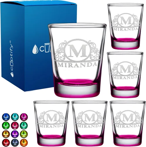 Miniatura 75 de Juego de 2 vasos de chupito personalizados para hombre, fondo azul, 2 onzas, grabados, regalo personalizado para cumpleaños, bodas, día del padre