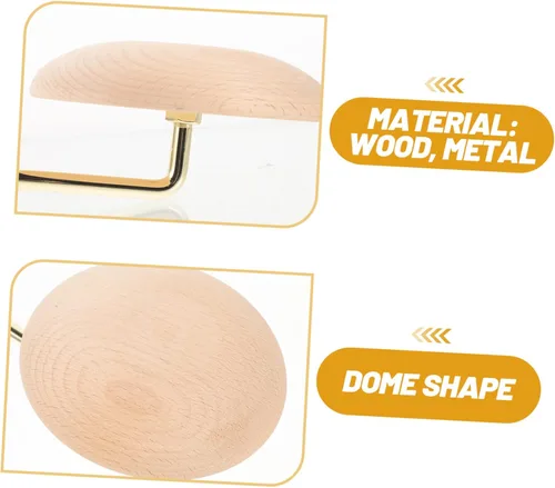 Miniatura 9 de Amosfun 4 unids sombrero Rack Cap para hombres sombreros para hombres Perchero de madera perchero sombrero estante de exhibición sombrero estante