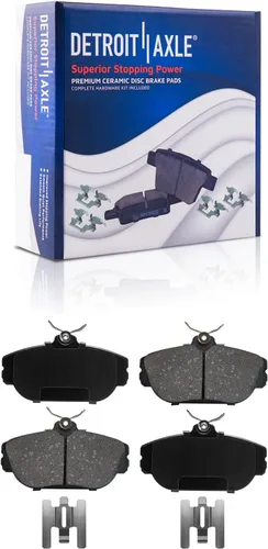 Miniatura 7 de Detroit Axle - Kit de freno delantero para Ford Taurus Mercury Sable 1994-2000, Windstar 1995-1998 1996 1997, frenos de disco Rotores Pastillas