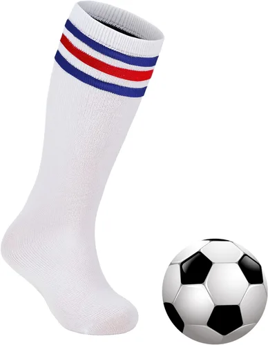 Miniatura 93 de Zando Calcetines de fútbol para niños, hasta la rodilla, para jóvenes, béisbol, fútbol, sóftbol, niños y niñas, de algodón suave sobre