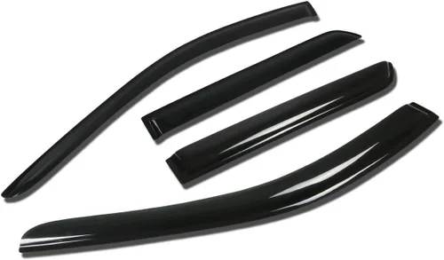 Miniatura 28 de Dodge Grand Caravan / Chrysler Town & Country protector deflector de lluvia, parasol para pegar en el vidrio, 2 unidades.