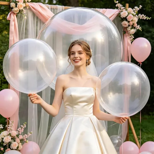 Miniatura 102 de 32 piezas de globos grandes morados de 18 pulgadas, globos redondos grandes de látex para decoración de cumpleaños y bodas. (morado)