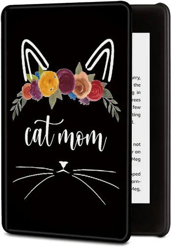 Miniatura 11 de BVDIKMI Funda para Kindle de 6 pulgadas (versión 11ª generación 2022), funda delgada de piel sintética con encendido y apagado automático para Retro