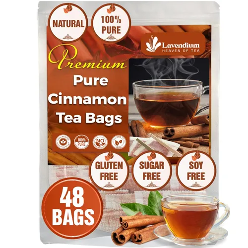 Miniatura 18 de Lavendium, 120 bolsas de té premium de fruta de melón amargo té de hierbas, 100% natural y puro, hecho a mano, hecho con materiales naturales