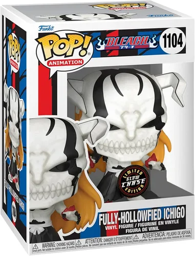 Miniatura 2 de Funko Pop! Animation Special Edition Glow Chase - Bleach: Figura Ichigo totalmente hueca 1104 oficial de Kurosaki exclusiva figura coleccionable