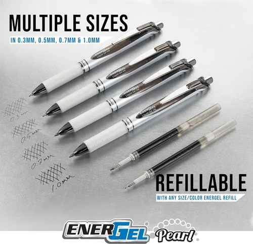 Miniatura 3 de Pentel EnerGel Deluxe RTX - Bolígrafo retráctil de gel líquido Surtido