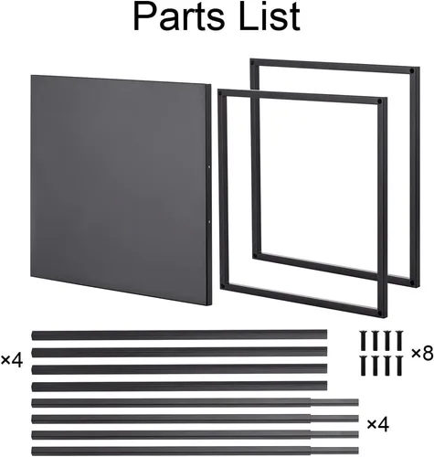 Miniatura 6 de Soporte de pedestal negro para plantas, 2 piezas, soporte de metal para plantas, soporte de flores de 15.75 pulgadas de alto, soporte para flores
