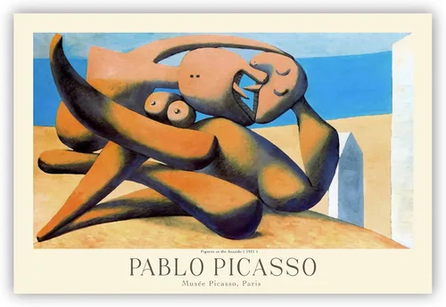 Miniatura 4 de Póster de Pablo Picasso, impresiones de Pablo Picasso, póster de exposición de galería de museo, pinturas de Pablo Picasso, obras de arte de Pablo