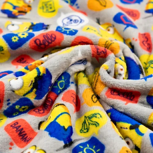 Miniatura 5 de Franco - Manta supersuave para niños, de 46 por 60 pulgadas, de los Minions, The Rise Of Gru, ropa de cama Minions el ascenso de Gru
