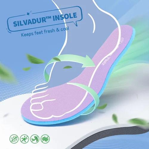 Miniatura 8 de DREAM PAIRS Zapatillas deportivas para niños y niñas, tenis para correr y correr para niños pequeños y grandes