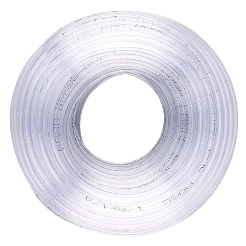 Miniatura 18 de DERNORD Manguera de vinilo flexible transparente de PVC, 1/4" DI X 3/8" DE, 100 pies de largo, para uso alimentario