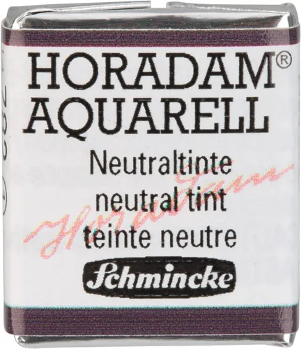 Miniatura 13 de Schmincke - HORADAM® AQUARELL - acuarelas de los mejores artistas, 786 Antracita, 14 786 044, 1/2 sartén