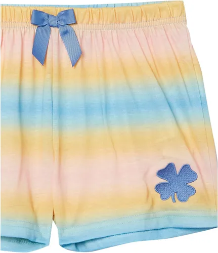Miniatura 6 de Lucky Brand Conjunto de pijama holgado de 2 piezas para niña, Atardecer Ombre Lucky