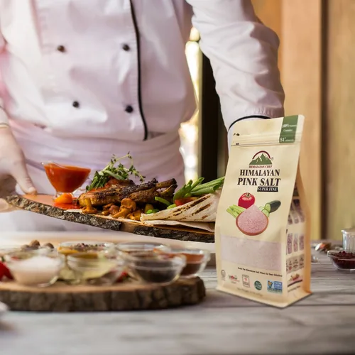 Miniatura 3 de Himalayan Chef Grano fino de sal rosa, 8 onzas