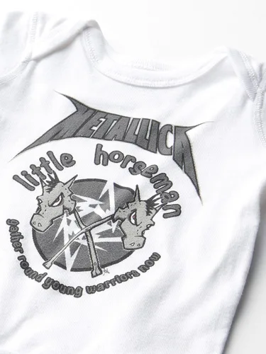 Miniatura 2 de Metallica baby-boys Baby Boys' Little Horseman Bodysuit