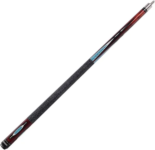 Miniatura 3 de Cuesoul Juego de taco de billar de madera de arce de 58 pulgadas, 19 oz/20 oz, punta de 11.5 mm/13 mm [peso ajustable] 19oz-Rojo vino sin estuche