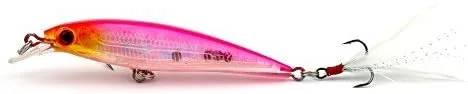 Miniatura 5 de 10pcs Minnow Pesca Señuelos Bass Wobble swimbaits carpa trucha bagre cebos de pesca Pesca Aparejos de pesca 3.5 in 0.28 oz