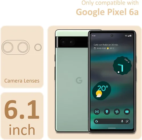 Miniatura 6 de Funda transparente de Halloween para Google 6a, con patrón de fantasma, funda protectora de TPU suave, delgada, a prueba de golpes, para niños