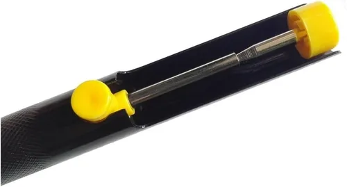 Miniatura 3 de FEITA - Bombas desoldadoras - Bomba de vacío FEITA de aluminio negro, herramienta de extracción de soldadura (1 unidad)